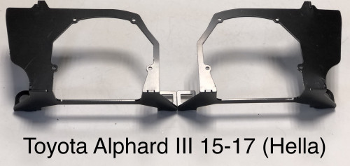 Переходные рамки Toyota Alphard III (2015 - 2017 г.в.) для 3/3R/5R (2 шт.)